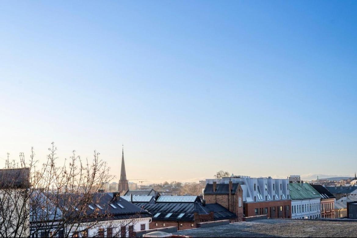 Penthouse In Oslo'S Hippest District Gruenerlokkaアパートメント エクステリア 写真